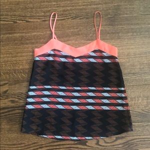 Sleeveless thin strap blouse